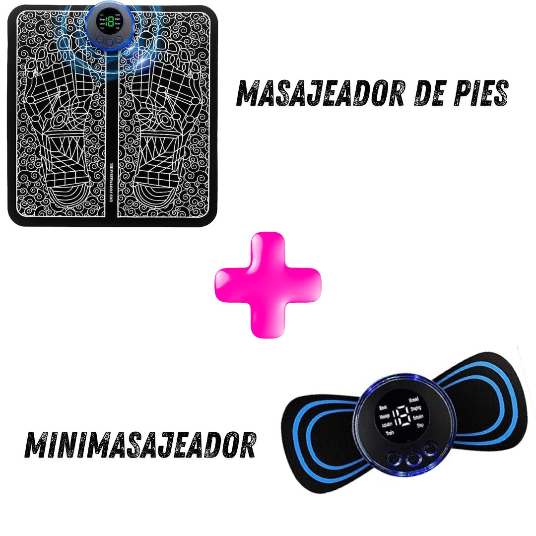 Masajeador de Pies + Minimasajeador ComfortStep™️ Olvídate del dolor